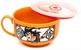 Dragon Ball Z Goku and Vegeta 24oz Soup Mug with Vented Lid