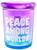 Rick and Morty Peace Among Worlds 6 Ounce Glass Jar with Lid