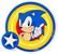 Sonic the Hedgehog 45 x 60 Inch Fleece Throw Blanket & Air Freshener Gift Set