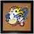 Sonic The Hedgehog 10 x 10 Inch Cork Board Wall Art