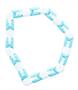 Cliccors Loops Toy Shirtpunch Variant Blue and White