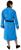 Star Trek: The Original Series Waffle-Weave Cotton Adult Bathrobe | Blue Medical
