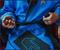 Star Trek: The Original Series Waffle-Weave Cotton Adult Bathrobe | Blue Medical