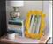 Friends TV Show Yellow Peephole Frame Door Mirror Replica | 15 x 11 Inches