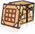 Minecraft Crafting Table Storage Bin Cube Organizer with Lid | 15 Inches