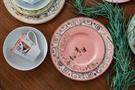 Disney Princess 16-Piece Ceramic Dinnerware Set Collection 3 | Plates, Bowls & Mugs