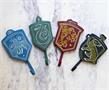 Harry Potter Hogwarts Houses Wall Hooks Storage Rack | Set of 4