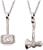 Marvel Thor: Love and Thunder Hammer Necklace Set