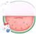 Hello Kitty Watermelon Memo Pad