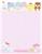 Sanrio Characters Letter Set