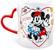 Disney Mickey and Minnie Mouse Icons 20-Ounce Ceramic Mug With Sculpted Handle