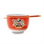 Disney Mickey Mouse Wild Wok 20-Ounce Ramen Bowl and Chopstick Set