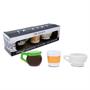 Friends Central Perk 3-Piece 3.5-Ounce Ceramic Sculpted Mini Cup Set