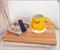 Sanrio Gudetama "Lazy Egg" Sculpted Ceramic Mug | Holds 20 Ounces