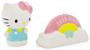 Sanrio Hello Kitty and Rainbow Ceramic Salt and Pepper Shaker Set