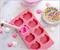 Sanrio Hello Kitty Hearts Silicone Ice Cube Tray | Makes 8 Cubes