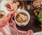 Harry Potter Platform 9 3/4 Dinnerware | 20-Ounce Ramen Bowl and Chopstick Set