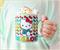 Sanrio Hello Kitty Hello Rainbows Ceramic Mug | Holds 20 Ounces