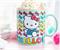 Sanrio Hello Kitty Hello Rainbows Ceramic Mug | Holds 20 Ounces