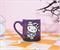 Sanrio Hello Kitty "Happy Halloween" Ceramic Glitter Mug | Holds 14 Ounces