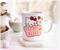 Sanrio Hello Kitty Peek-A-Boo Hearts Ceramic Mug | Holds 12 Ounces
