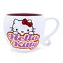 Sanrio Hello Kitty Hearts Ceramic Coffee Cup With Loop Handle | Holds 16 Ounces