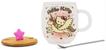 Sanrio Hello Kitty Glass Mug With Star-Topper Lid and Spoon | Holds 17 Ounces