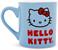 Sanrio Hello Kitty Logo Wax Resist Ceramic Mug | Holds 14 Ounces