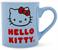 Sanrio Hello Kitty Logo Wax Resist Ceramic Mug | Holds 14 Ounces