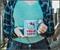 Sanrio Hello Kitty Logo Wax Resist Ceramic Mug | Holds 14 Ounces