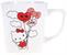Sanrio Hello Kitty Love Balloon Wide Rim Ceramic Latte Mug | Holds 17 Ounces