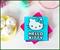 Sanrio Hello Kitty Colors Glass Coasters | Set of 4