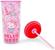 Sanrio Hello Kitty Strawberries Plastic Tumbler With Lid and Straw | 20 Ounces