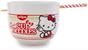 Sanrio Hello Kitty x Nissin Cup Noodles 20-Ounce Ramen Bowl and Chopstick Set