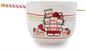Sanrio Hello Kitty x Nissin Cup Noodles 20-Ounce Ramen Bowl and Chopstick Set
