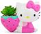 Sanrio Hello Kitty Strawberry 5-Inch Planter With Artificial Succulent