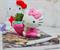 Sanrio Hello Kitty Strawberry 5-Inch Planter With Artificial Succulent