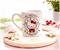 Sanrio Hello Kitty "Be Merry & Bright" Wax Resist Ceramic Mug | Holds 14 Ounces