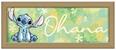 Disney Lilo & Stitch "Ohana" 12 x 5 Inch Framed MDF Wall Art