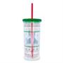 The Office "Christmas Is Cancelled" Carnival Cup With Lid and Straw | Holds 20 Ounces