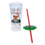 The Office "Christmas Is Cancelled" Carnival Cup With Lid and Straw | Holds 20 Ounces