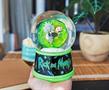 Rick and Morty Portal Light-Up Collectible Snow Globe | 6 Inches Tall