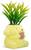 Sanrio Pompompurin 3-Inch Ceramic Mini Planter With Artificial Succulent