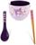 Sanrio Kuromi 20-Ounce Ramen Bowl With Chopsticks and Spoon