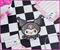 Sanrio Kuromi Face Sculpted Ceramic Spoon Rest