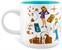 Scooby-Doo and the Gang "Crystal Cove" Ceramic Mug | Holds 13 Ounce