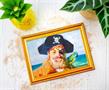 SpongeBob SquarePants Captain Painty the Pirate Canvas Wall Art Sign