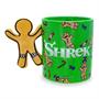 Shrek Gingerbread Man "Avast Ye Cookie" Ceramic Mug With Sculpted Handle