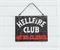 Stranger Things Hellfire Club Reversible Hanging Sign Wall Art | 10 x 8 Inches