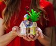 Disney and Pixar Up House 5-Inch Ceramic Mini Planter with Artificial Succulent